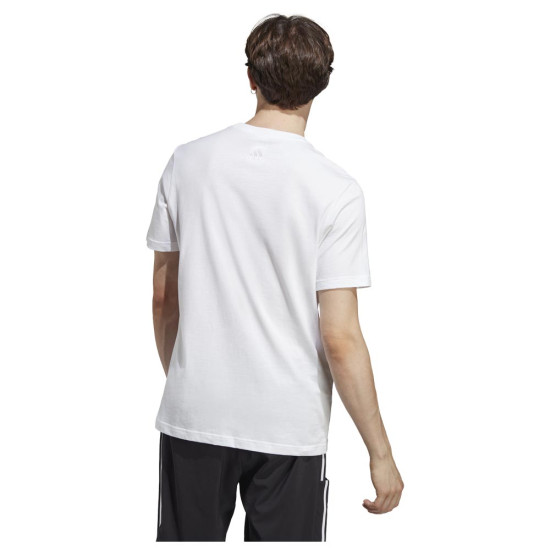 Adidas Ανδρική κοντομάνικη μπλούζα Essentials Single Jersey Linear Tee